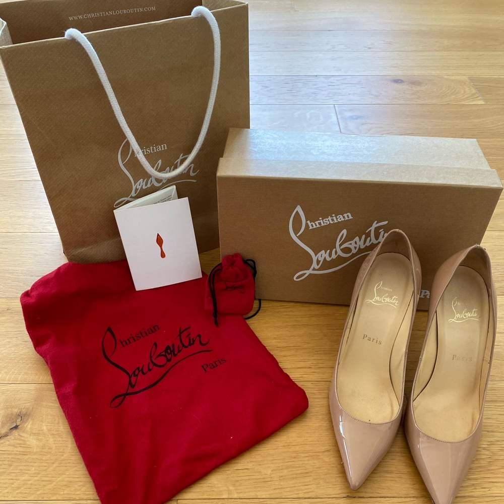Christian Louboutin Decollette 554 Nude